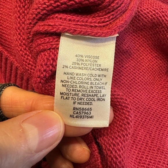 Chelsea28 size large (l) ladies long sleeve crewneck sweater in GUC - Picture 5 of 12